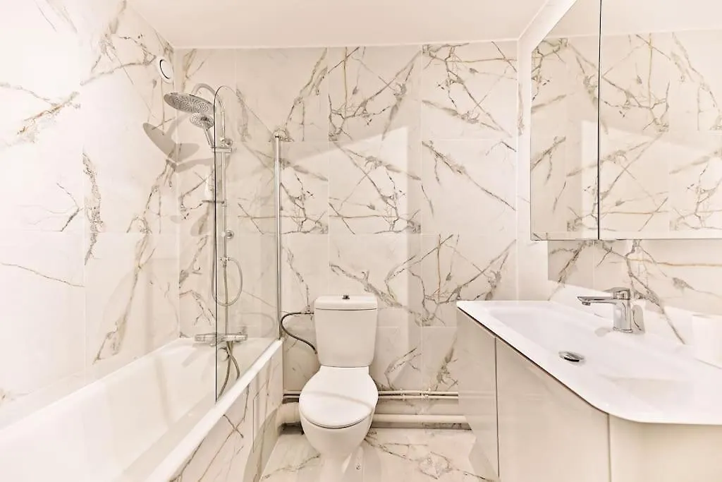 Daire Appartement Spacieux Et Paisible Paris 19Eme