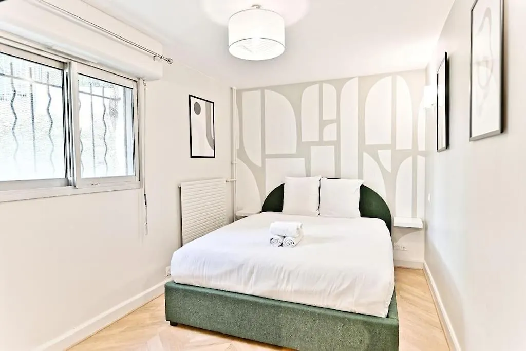 Daire Appartement Spacieux Et Paisible Paris 19Eme Fransa