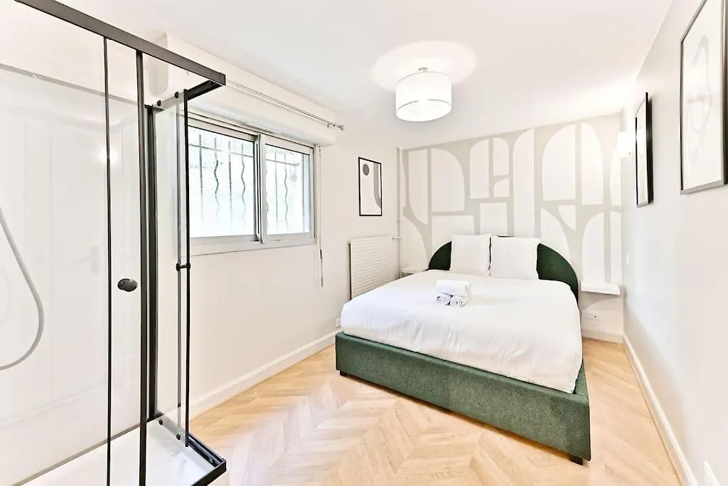 Apartmán Appartement Spacieux Et Paisible Paris 19Eme